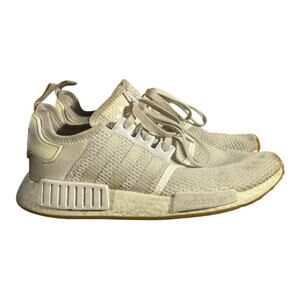 adidas NMD R1 Triple White Gum Men’s Size 10 Boost Running Shoes